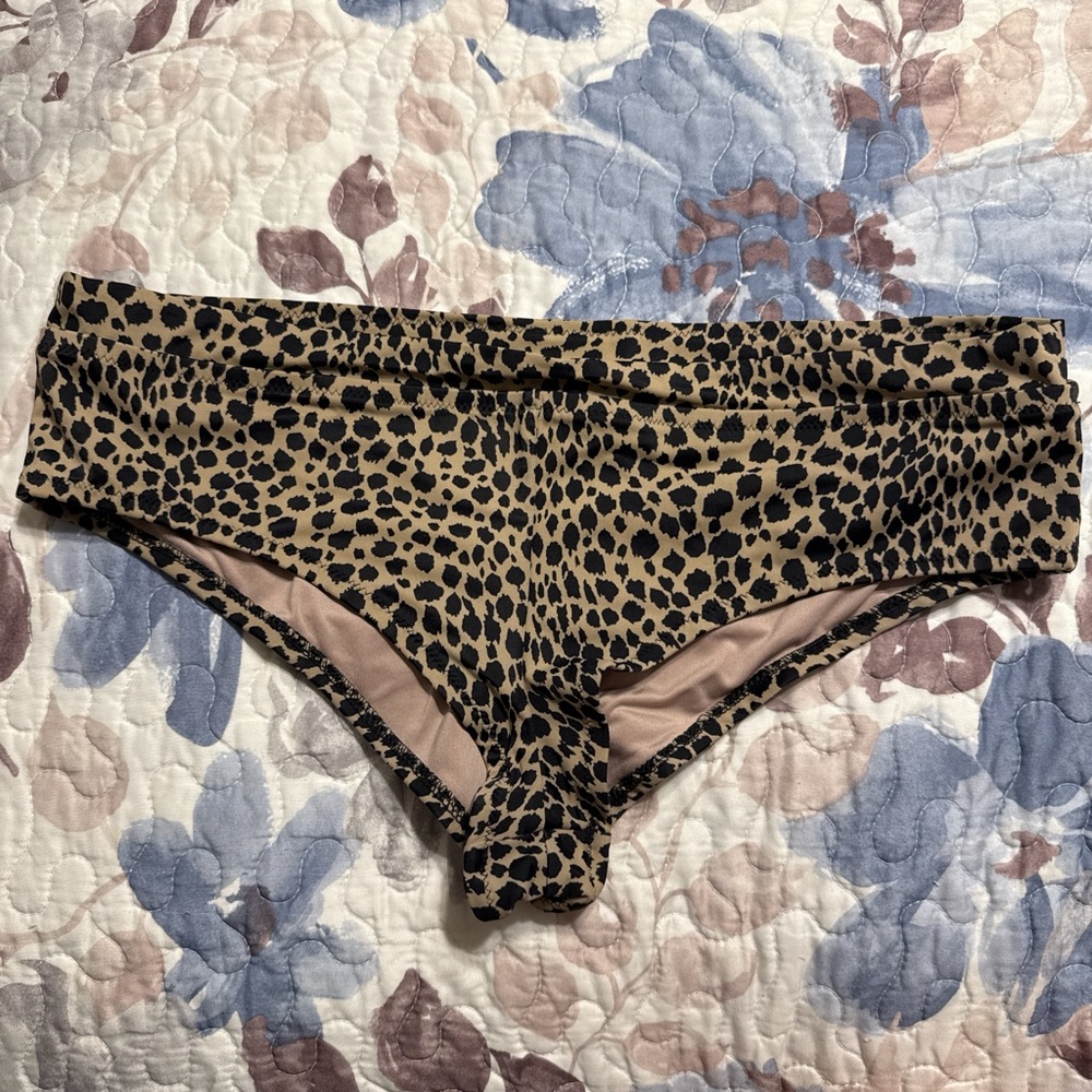 Victoria's Secret Leopard Print Bikini Bottom